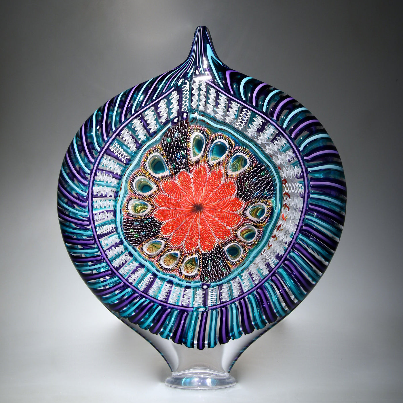 Hyacinth Aqua Ellipse