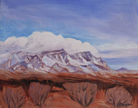 Snow on Caballo Mountains