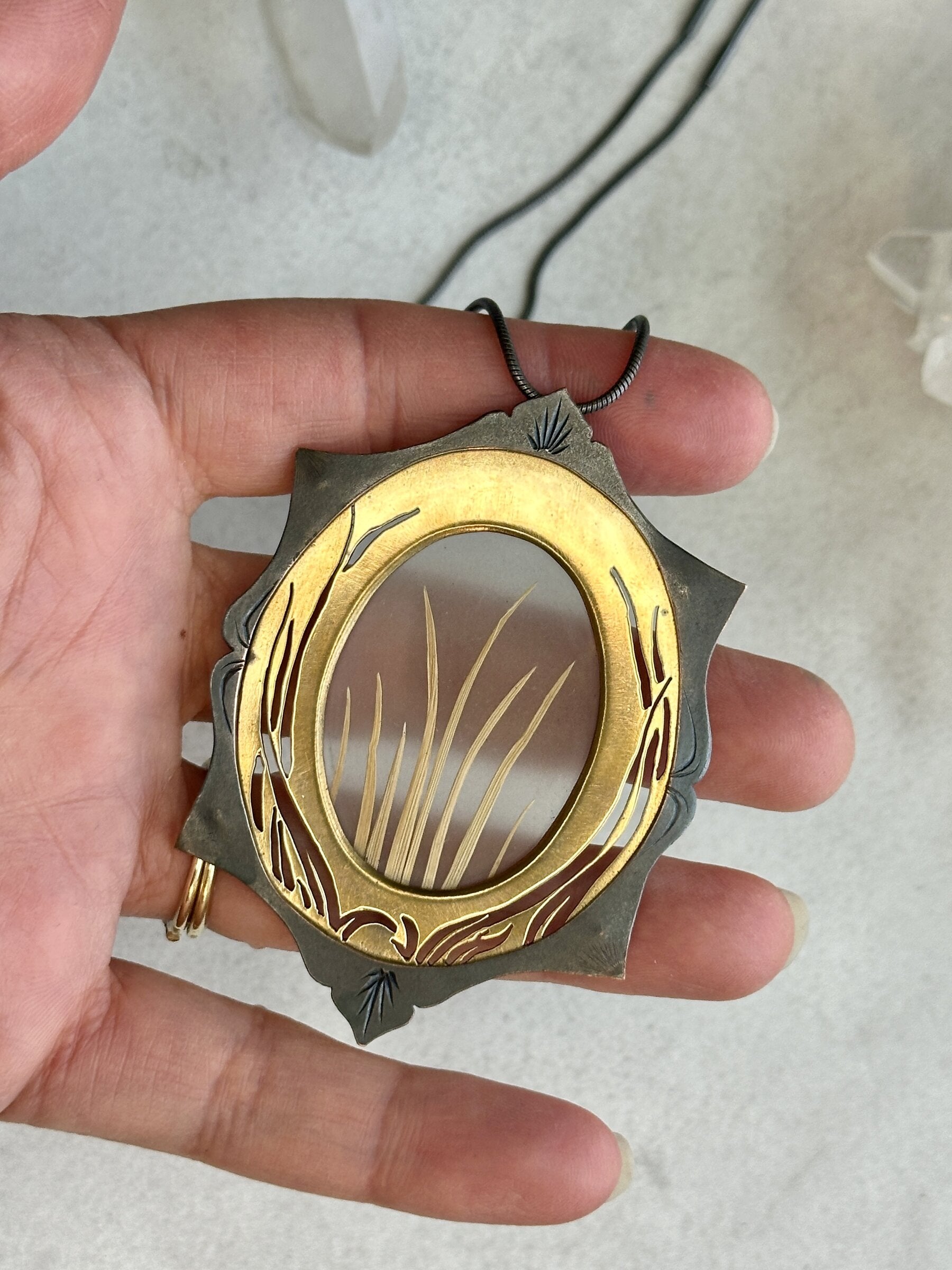As Good as Gold Brooch & Pendant