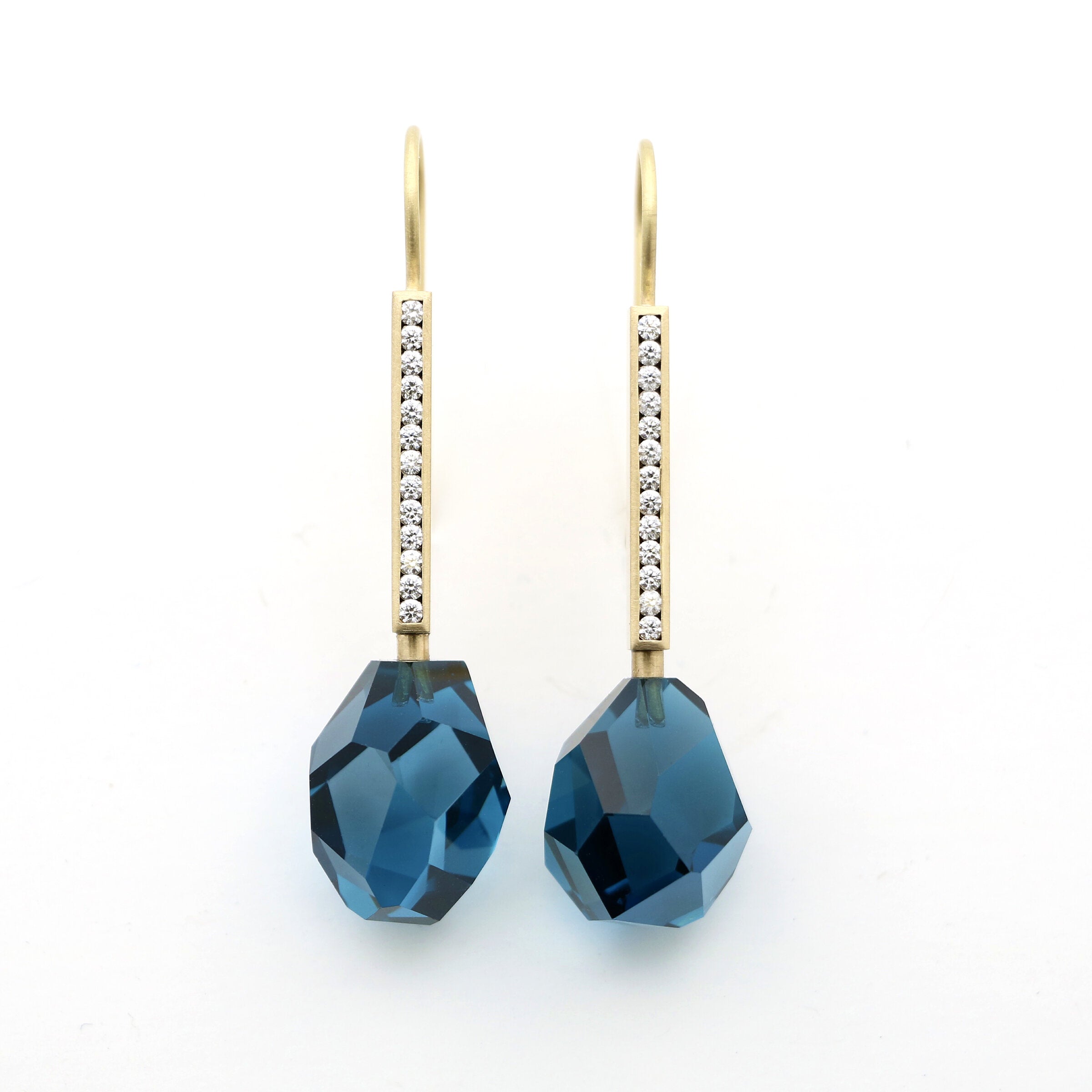 London Blue Topaz Earrings