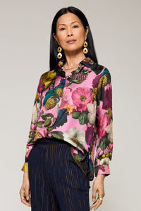 Silky Floral Caia Top
