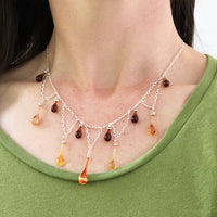 Autumn Light Composition Necklace