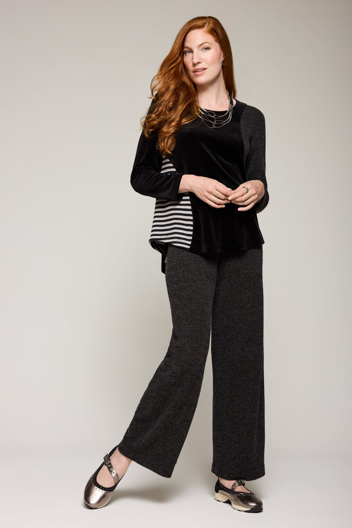 Velvet Mix Sally Top