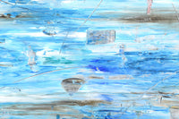 Strata in Blue and Gray