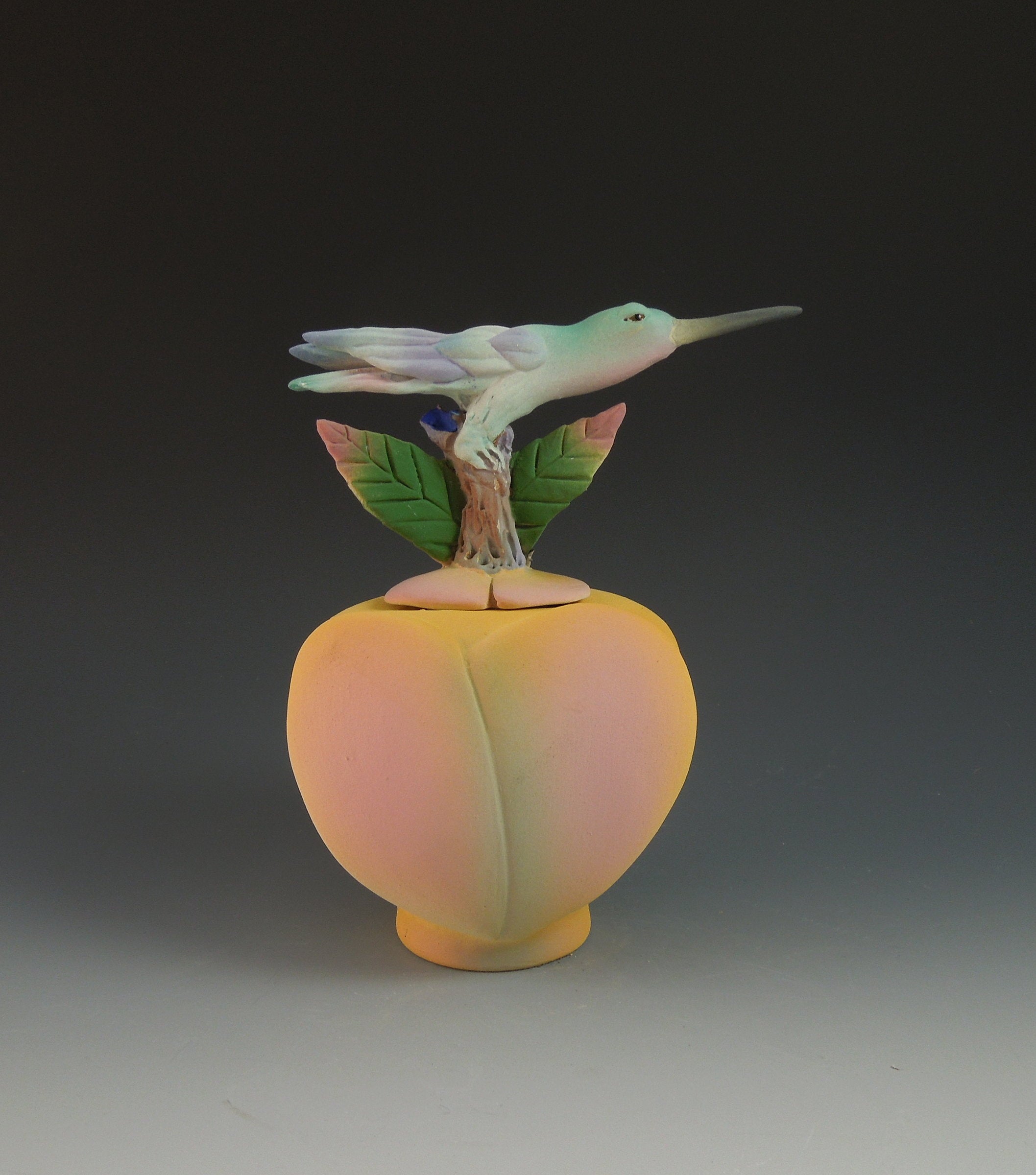 Hummingbird Peach Box II