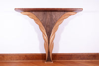 Walnut and Bubinga Wings Hall Table