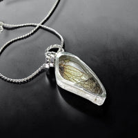 Layered Cicada Wing Pendant