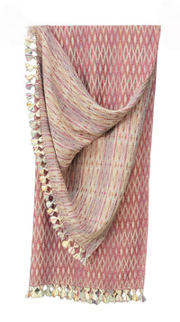 Dubonnet Handwoven Reversible Throw
