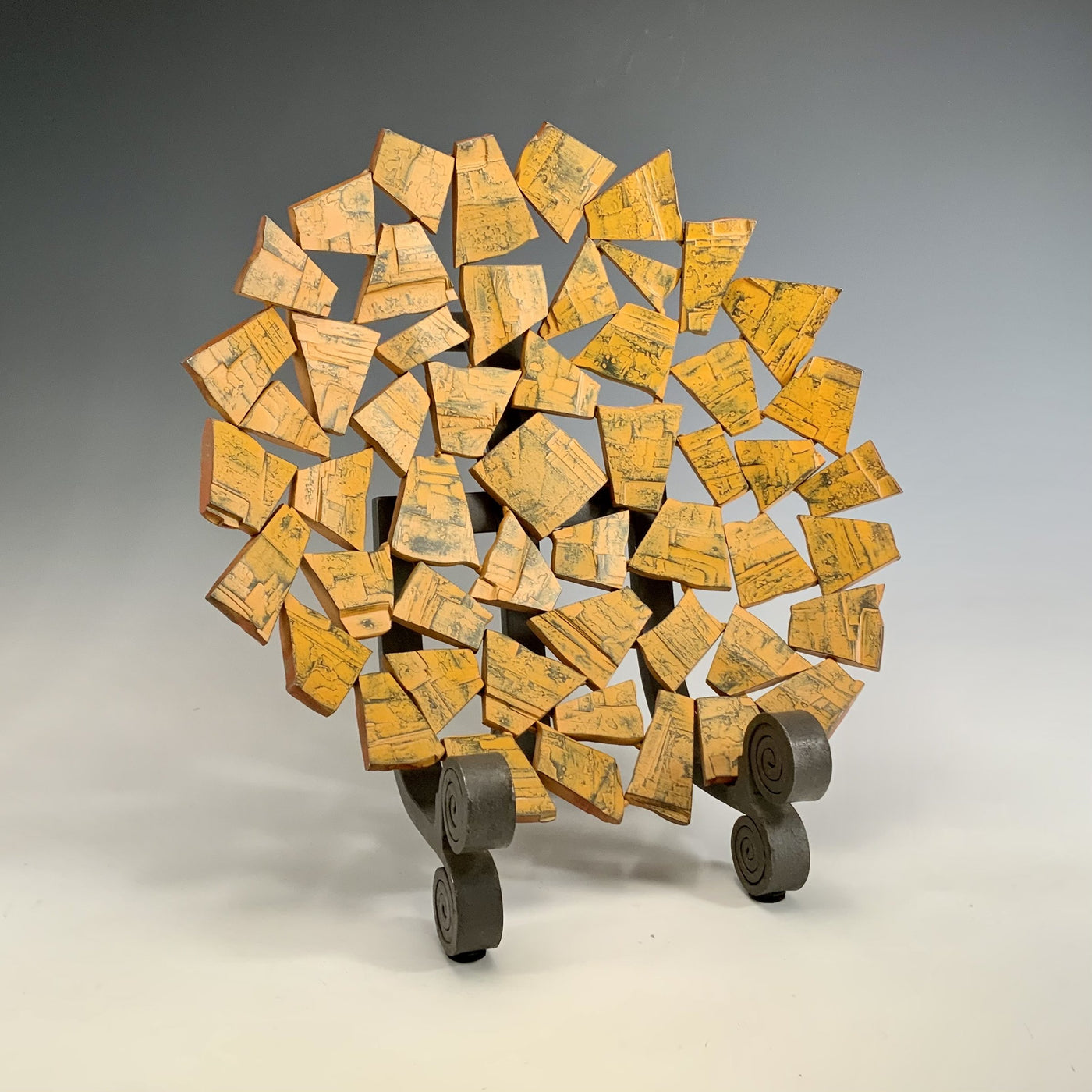 Desert Ochre Geode Platter