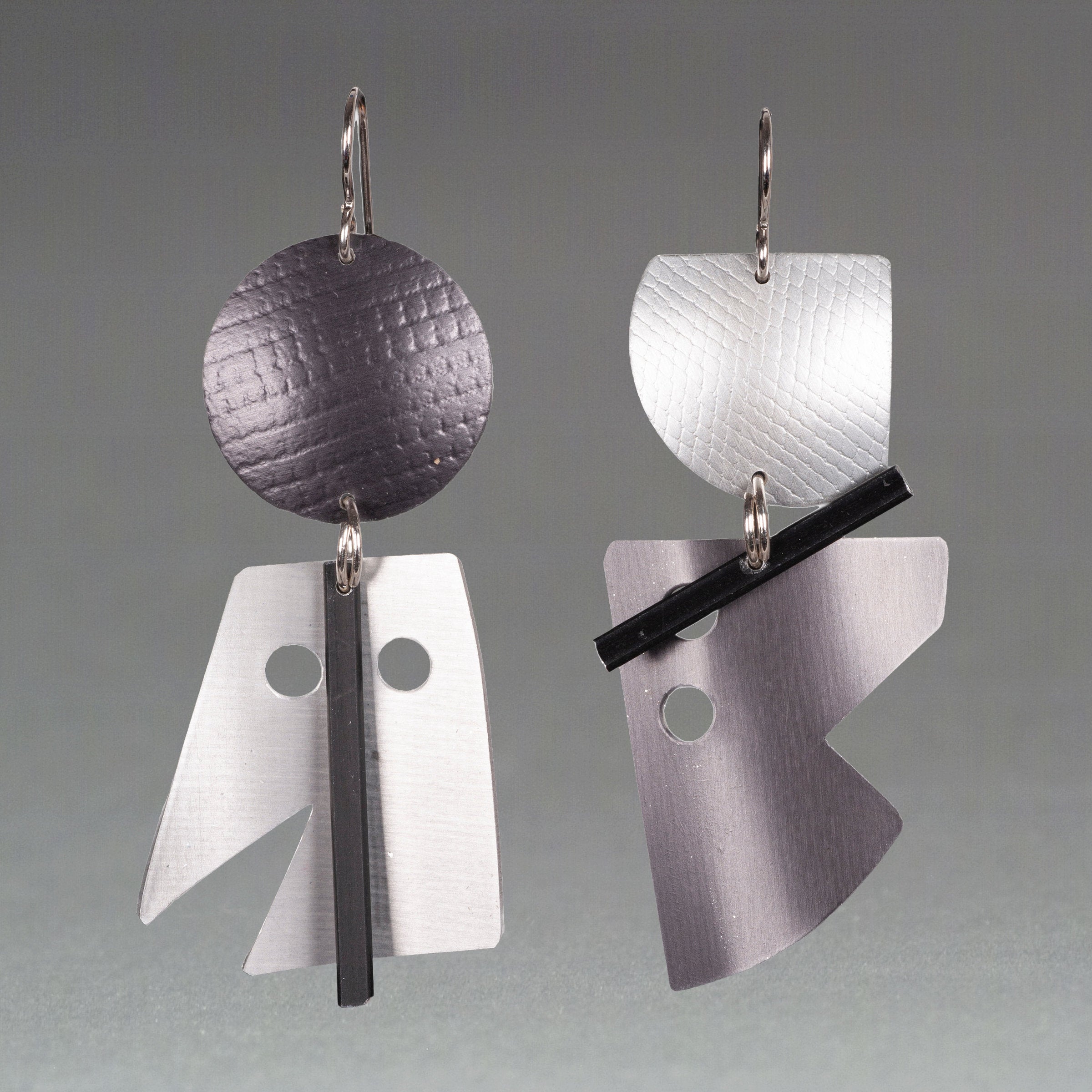 Gray, Silver, & Black