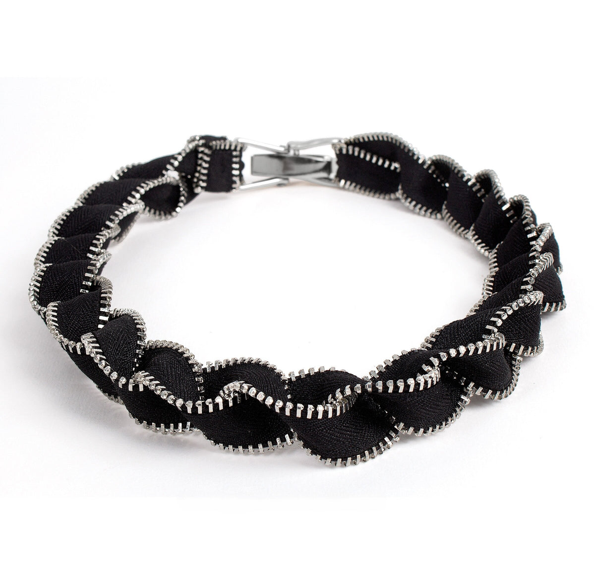 Davinci Braid Zipper Necklace
