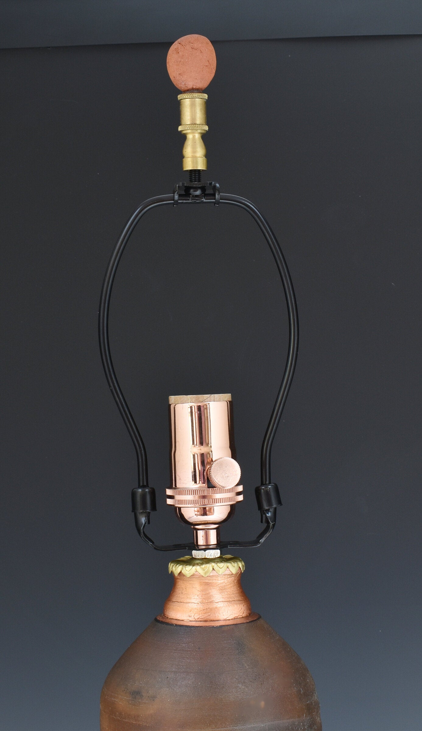 Raku Table Lamp 115 with Steel Tree Shade