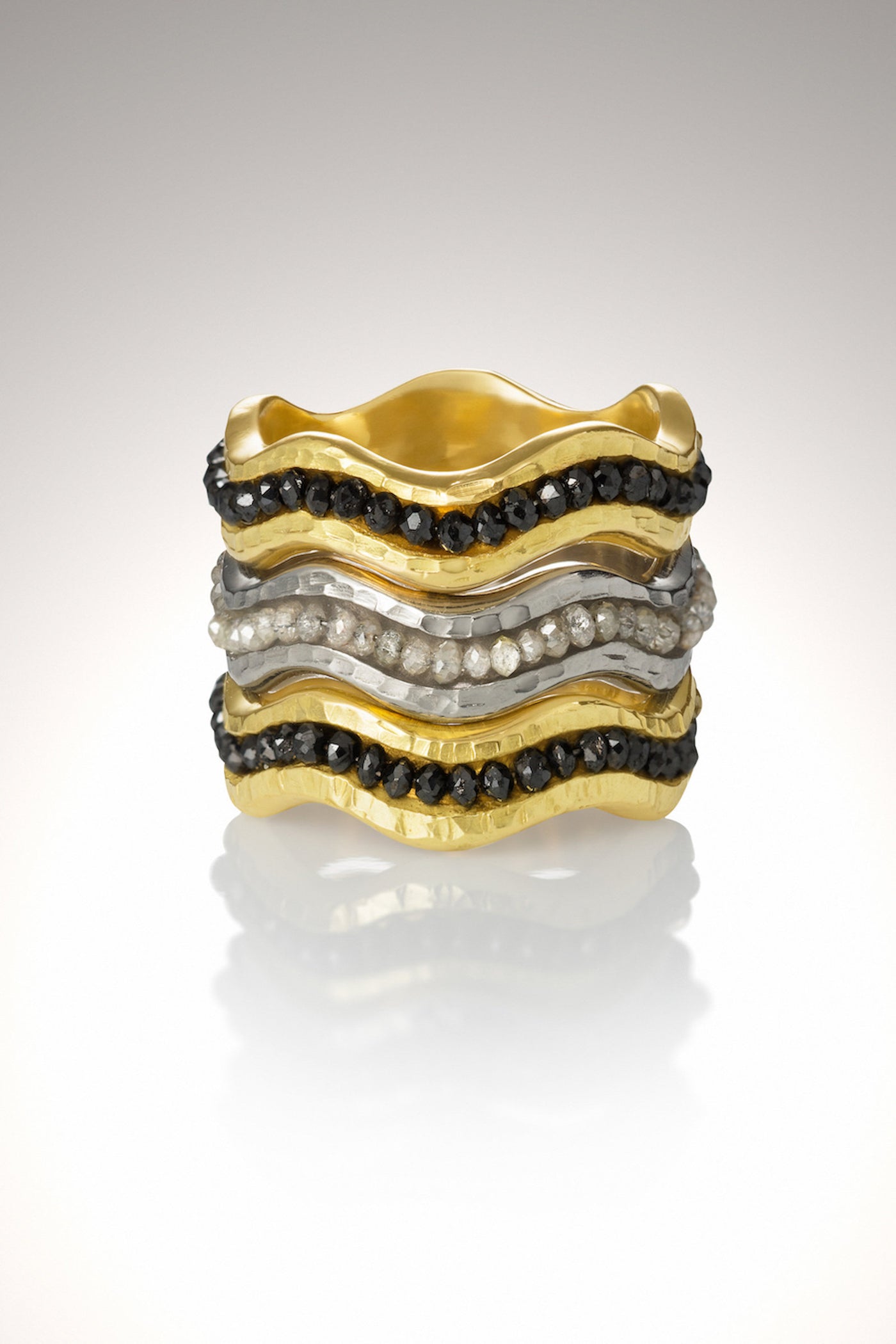 shown with other styles in the wave collection