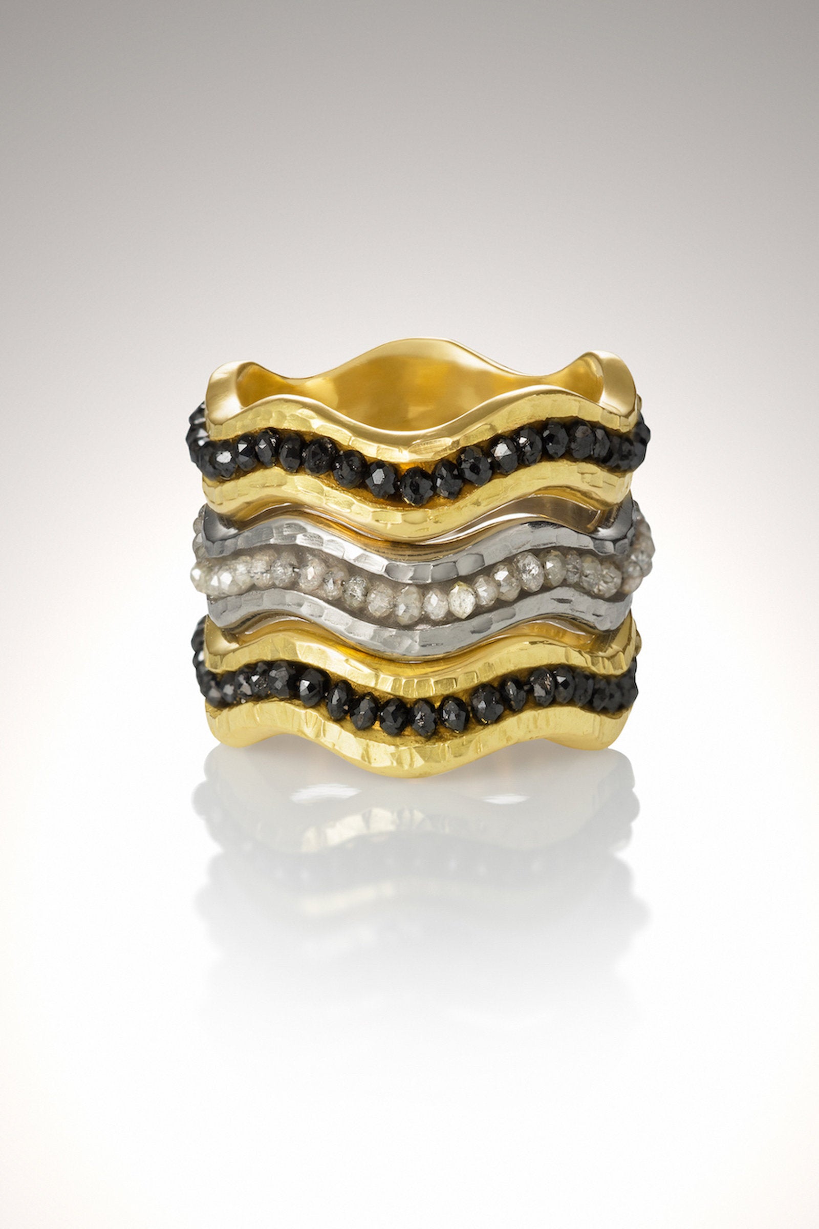 shown with other styles in the wave collection