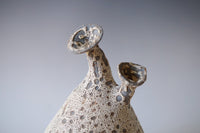 Coral Cluster Black Sea Porcelain Vessel