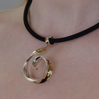 Spiral Drop Pendant