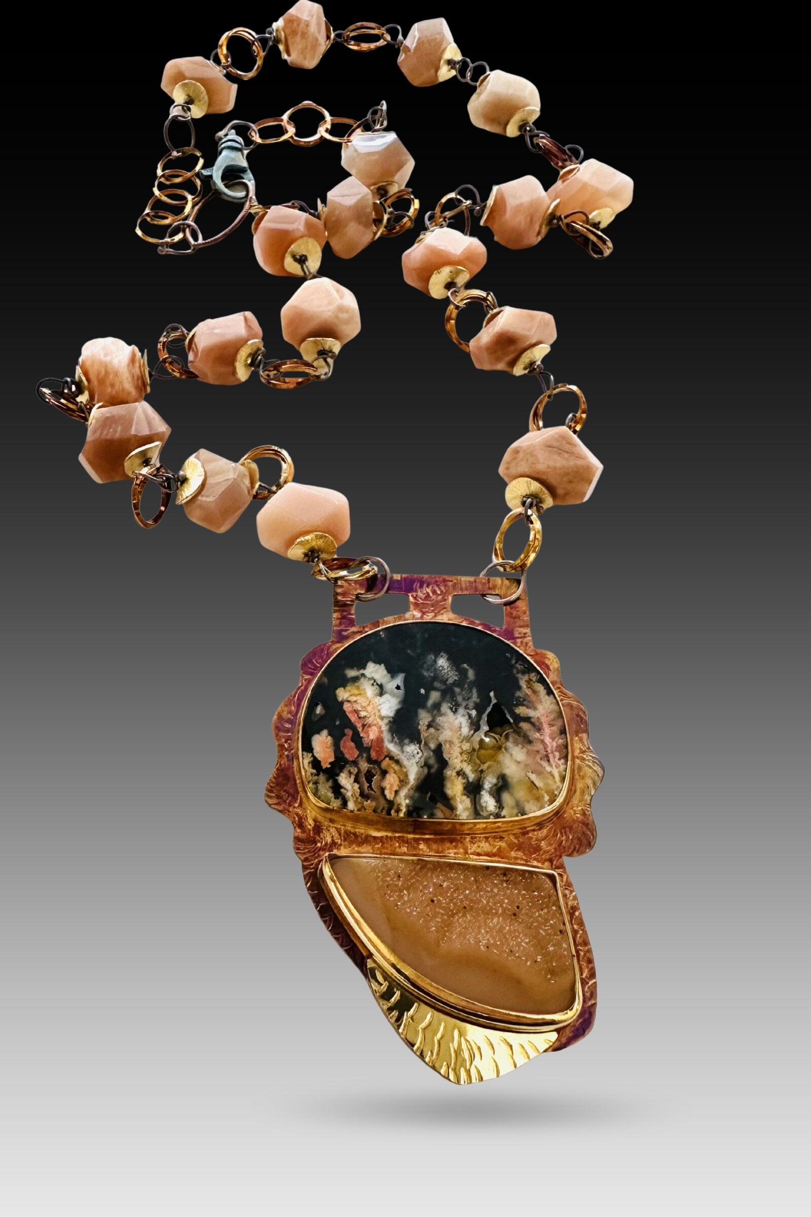 Ridge of Feathers Necklace