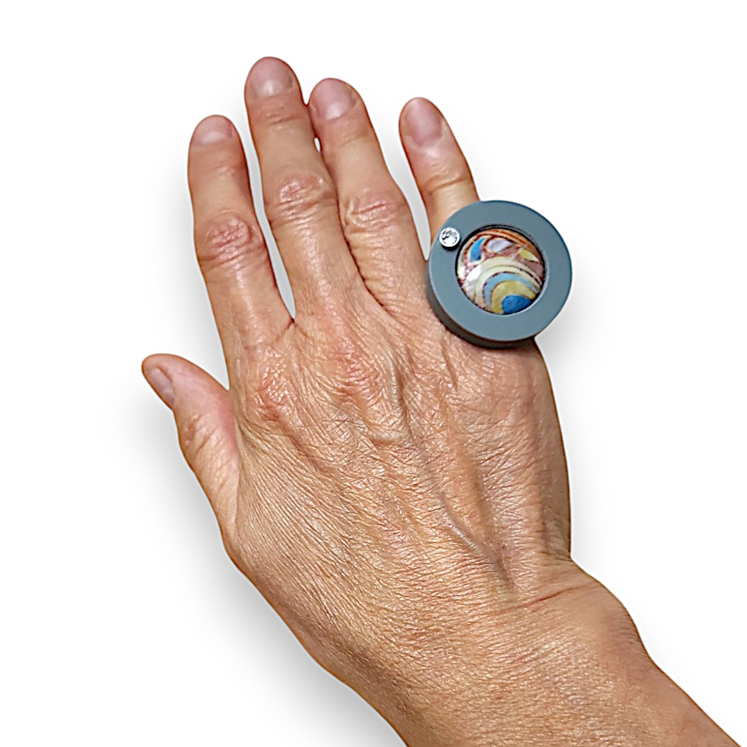 Decal Doodles Ring
