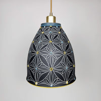 Luminous Grid Porcelain Pendant
