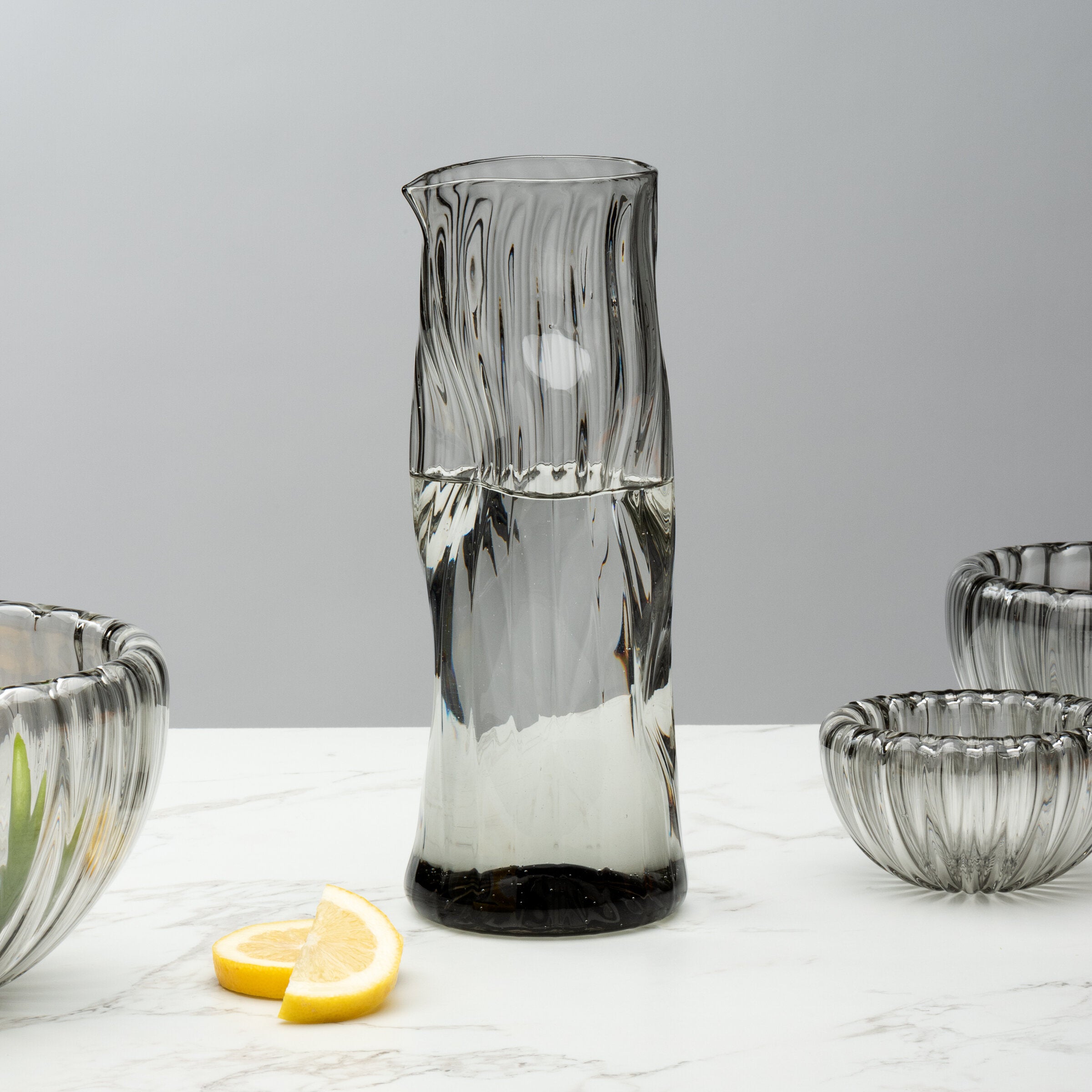 Smoke Gray Pitcher