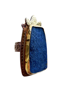 Dramatic Blue Ring