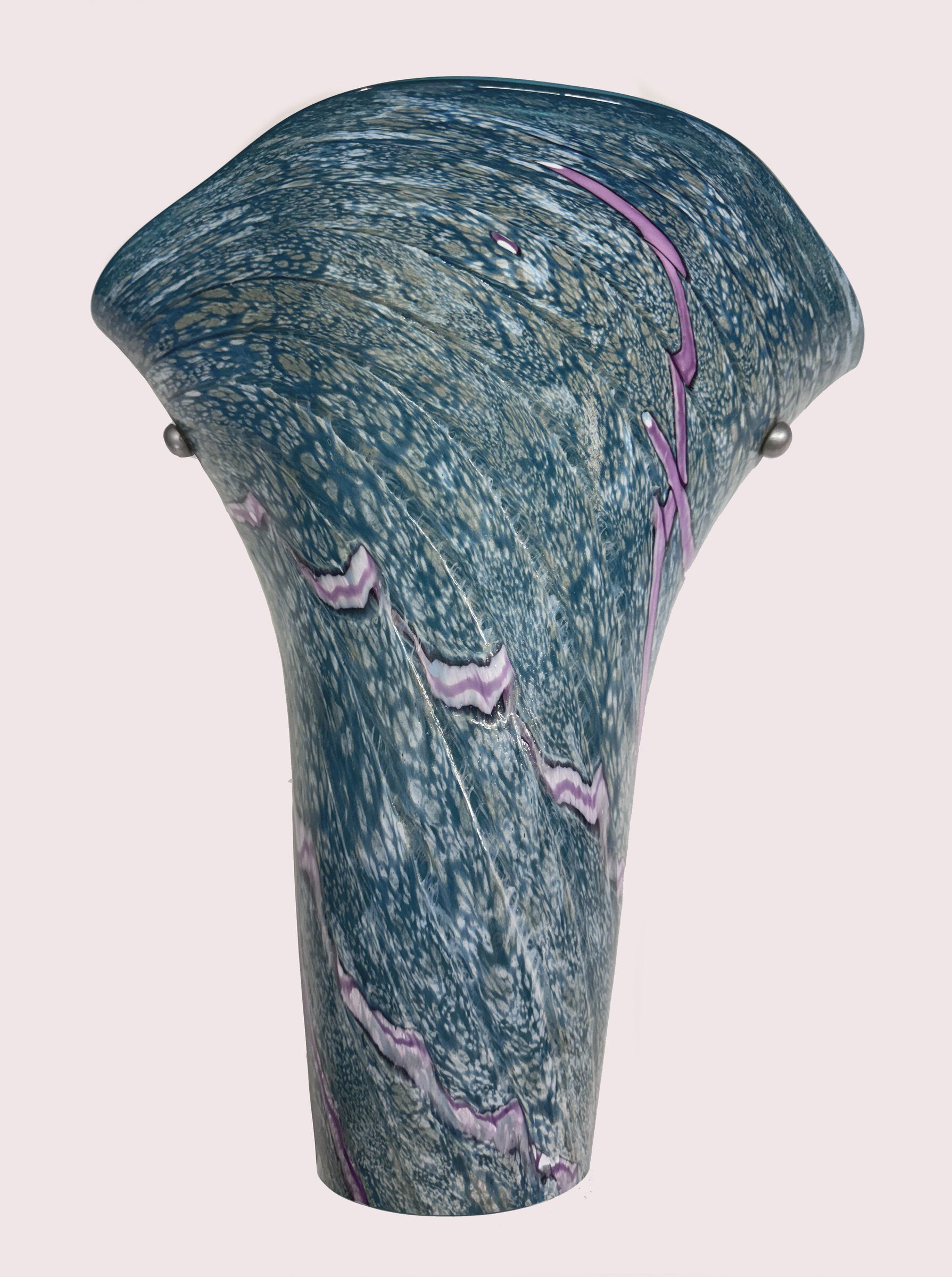 Lavender Lagoon Fluted Sconce