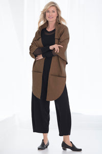 Camel/Dark Gray