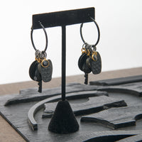 Lunar Hoop Earrings