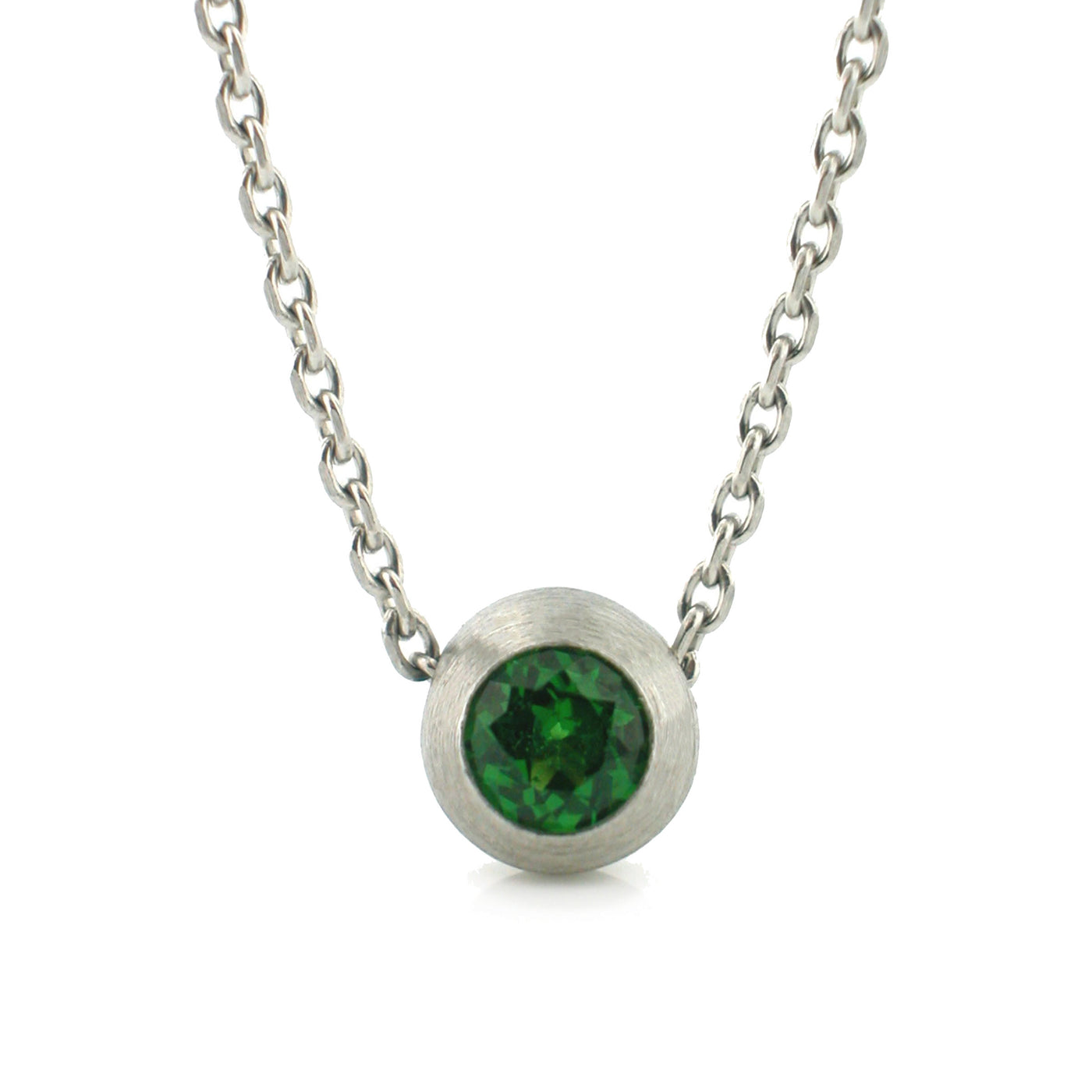 Tsavorite Garnet & Diamond