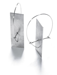 Solitary Plane Earrings
