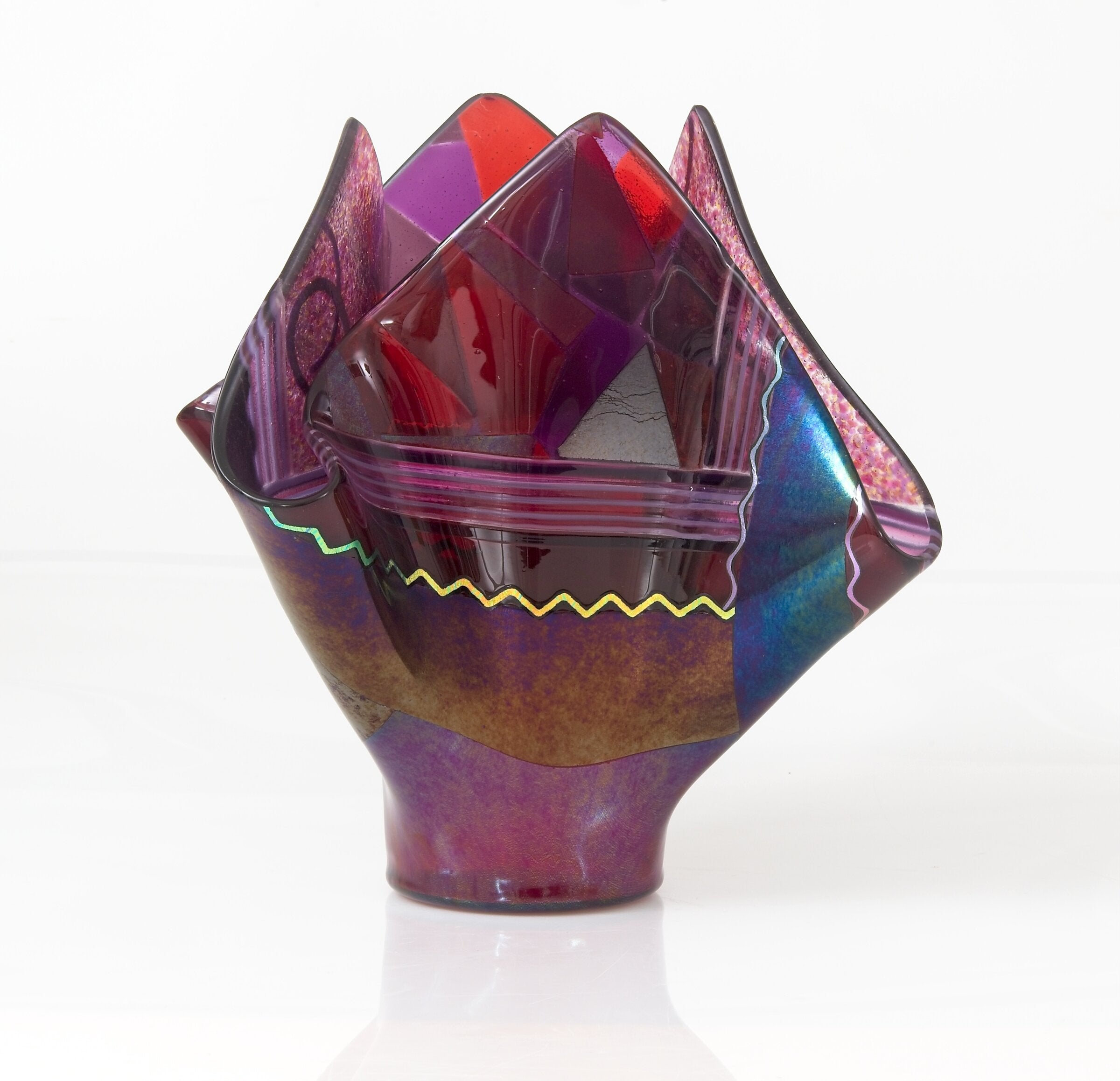 Purple Sunset Vessel II