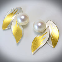 Pearl Wing Earrings