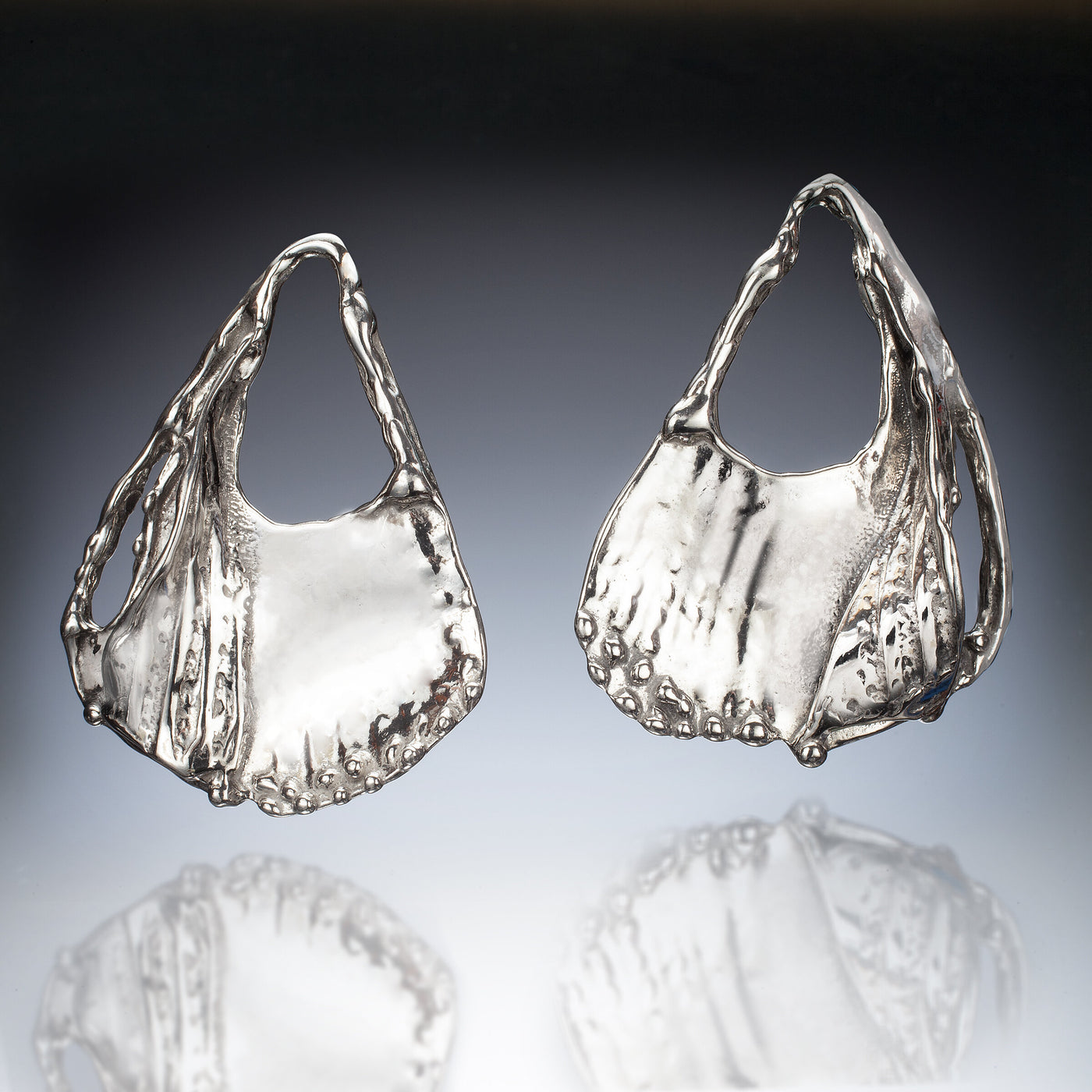 Openwork Shell Earrings | Photo by Ralph Gabriner