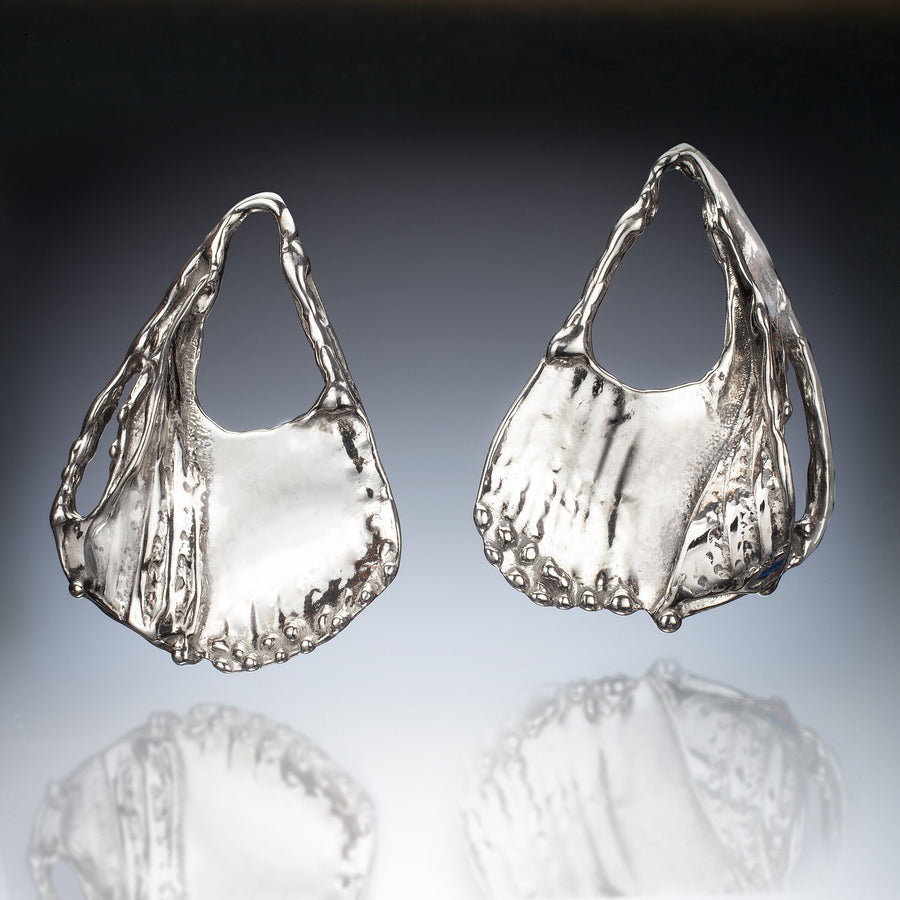 Openwork Shell Earrings | Photo by Ralph Gabriner