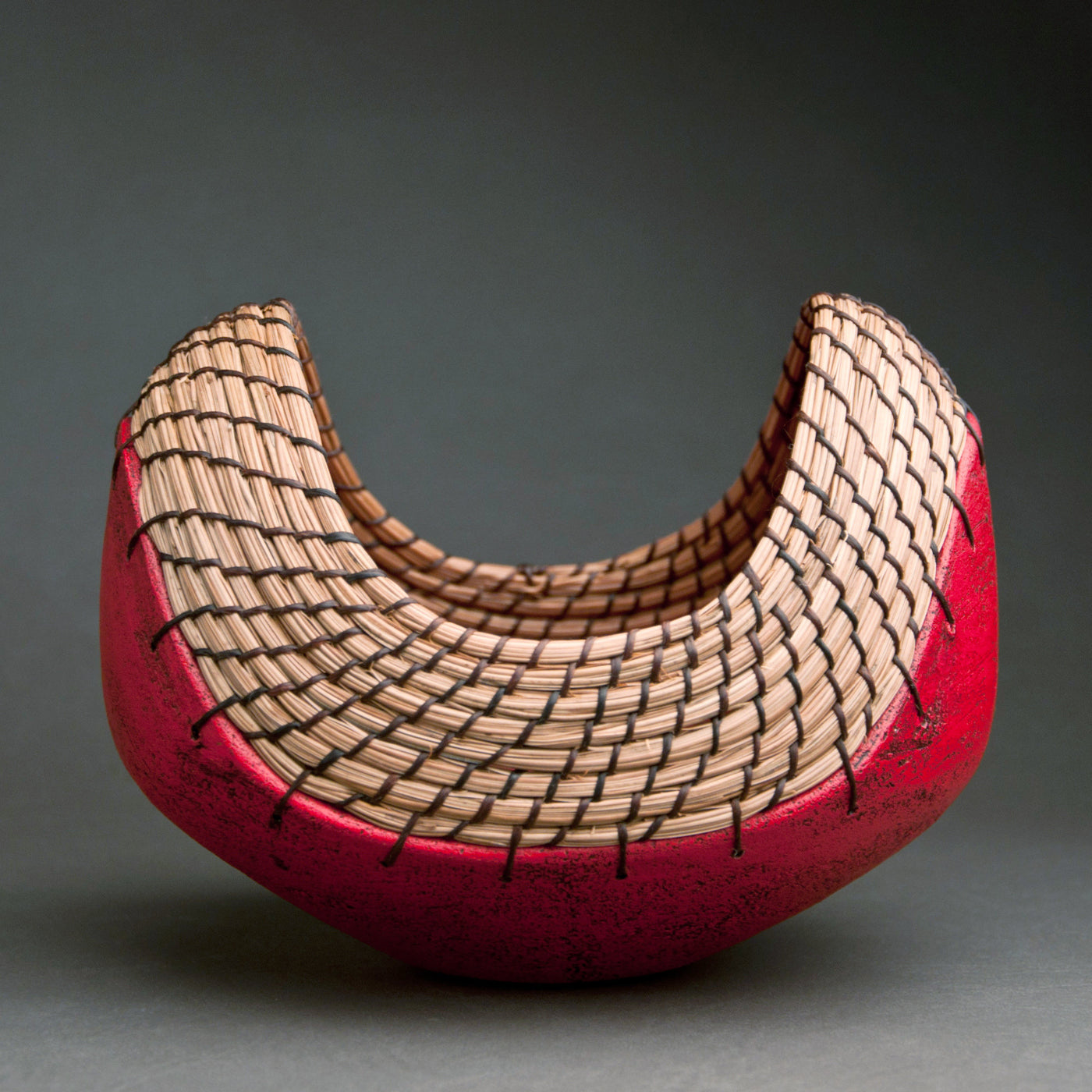 Small Boat in Red