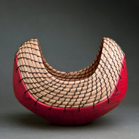 Small Boat in Red