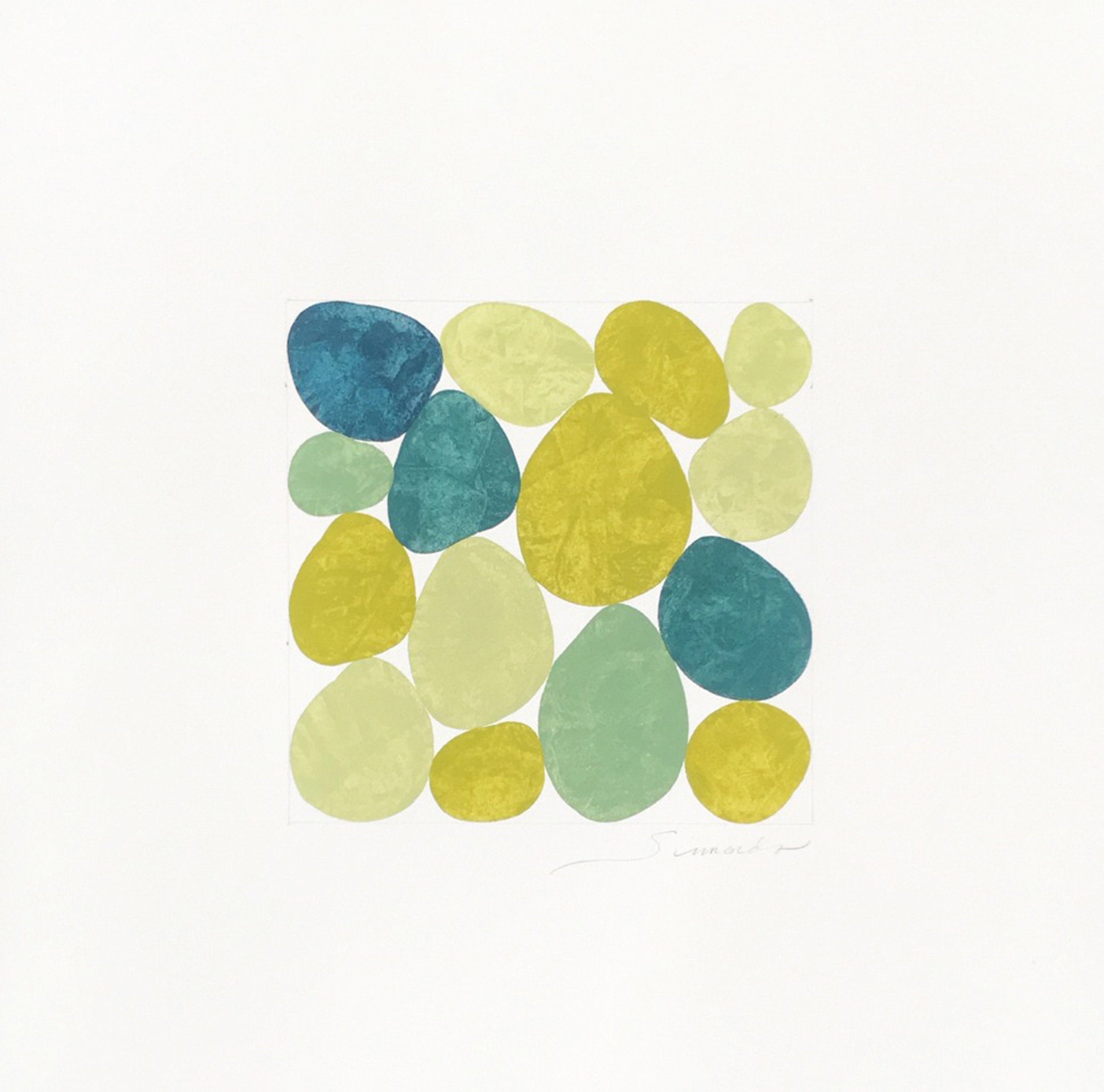 Linden and Teal I