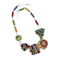 Juxtaposed Shaped Necklace