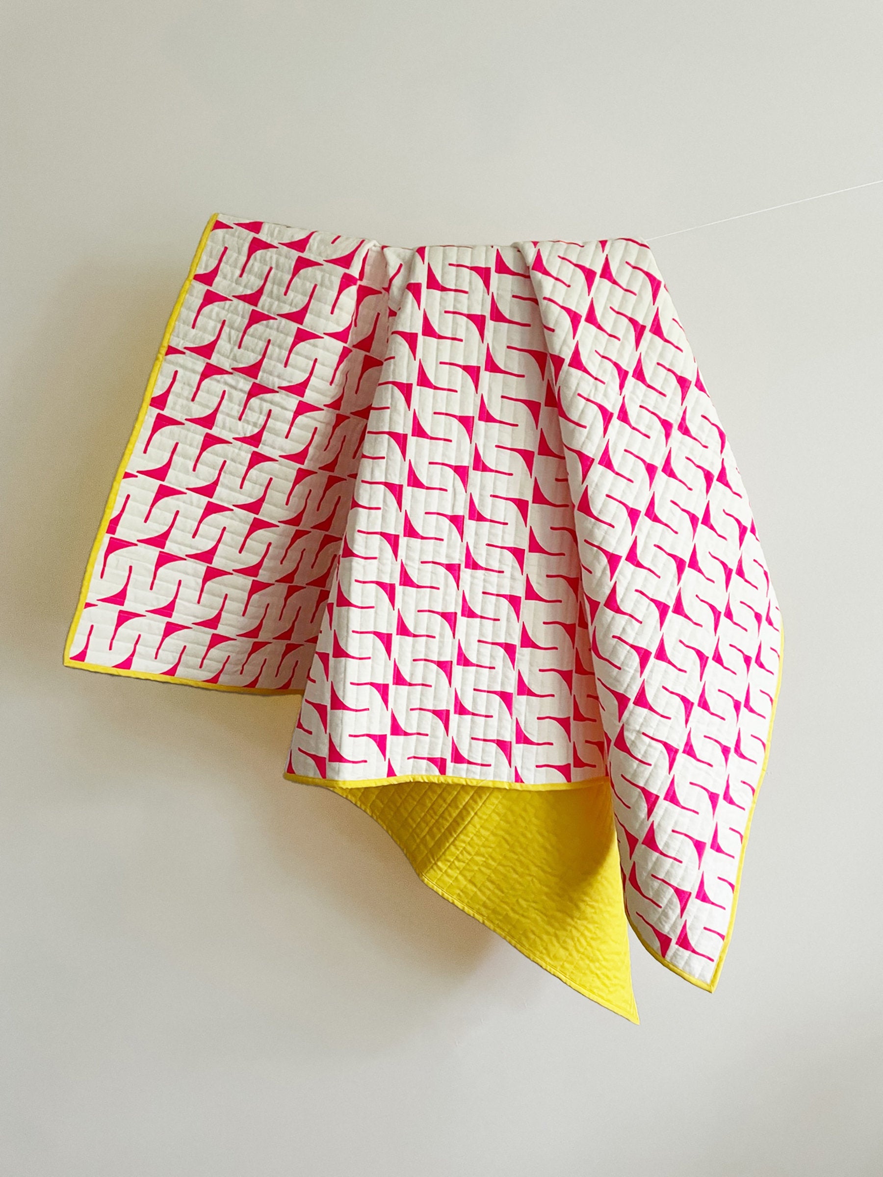 Magenta on White