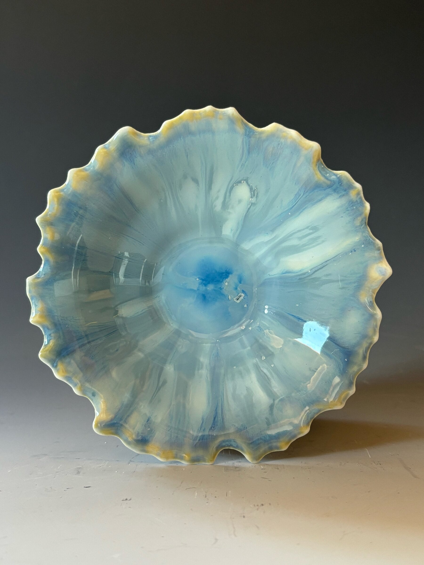 Trio Blue Star Wall Sculpture