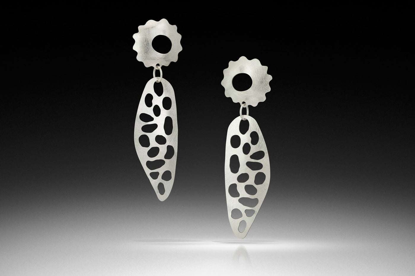 Eclipsed Saguaro Earrings