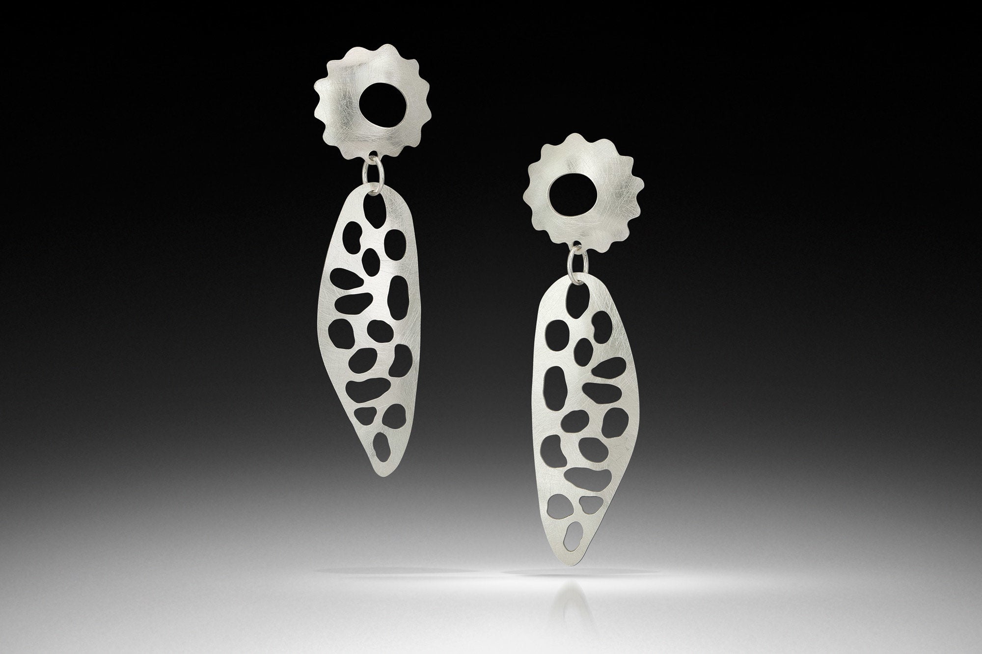 Eclipsed Saguaro Earrings