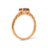 Peek a Blue Tanzanite ring