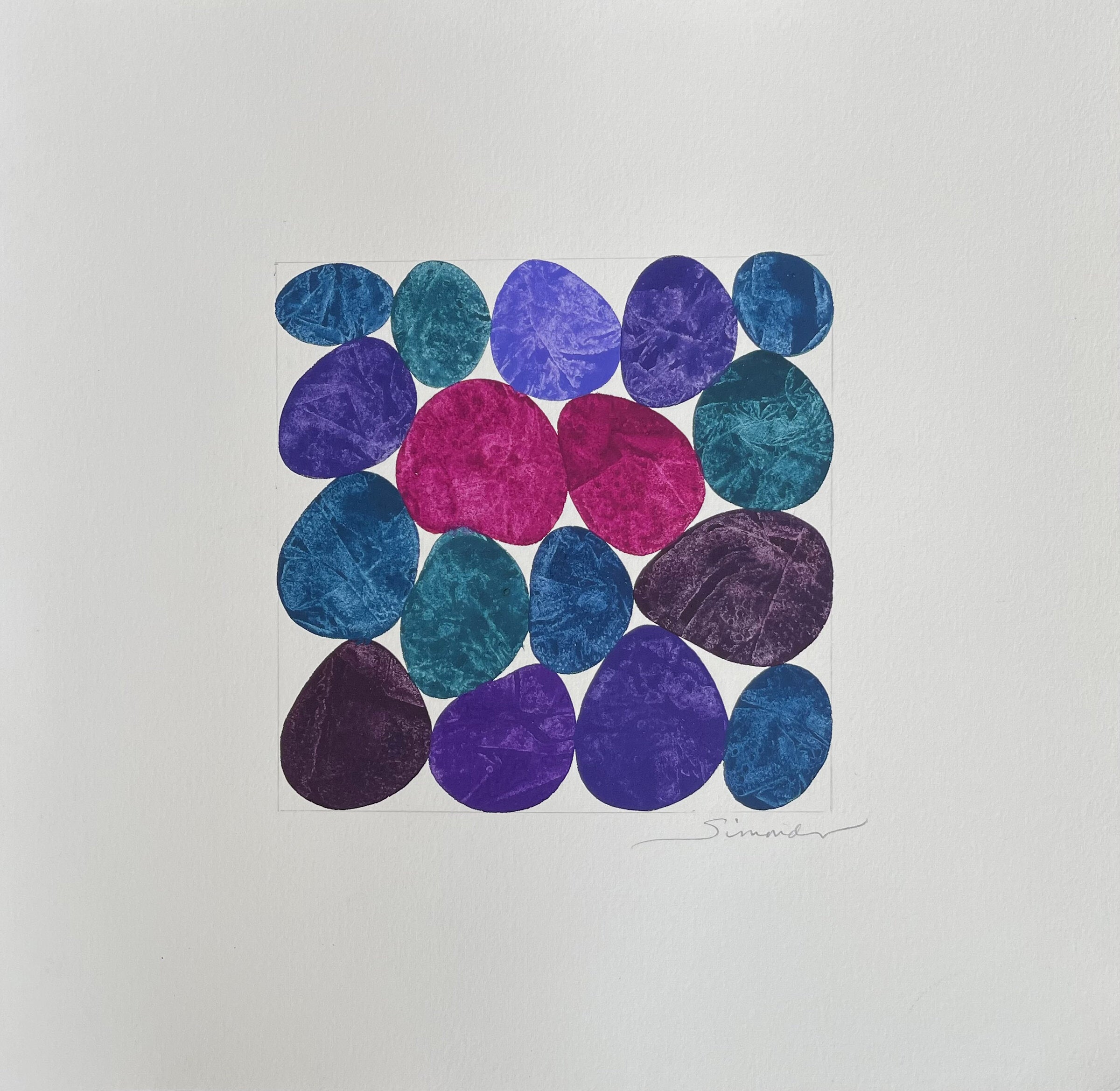 Magenta and Teal II