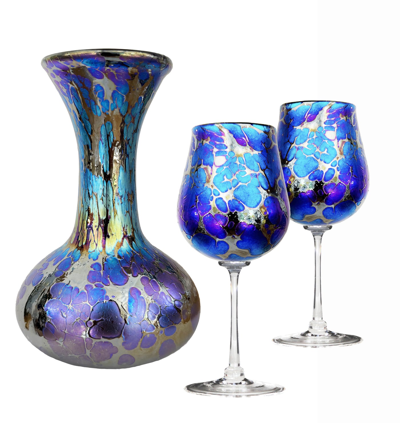 Aurora Decanter and Wine Glass Set