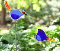 Momma & Baby Garden Birds