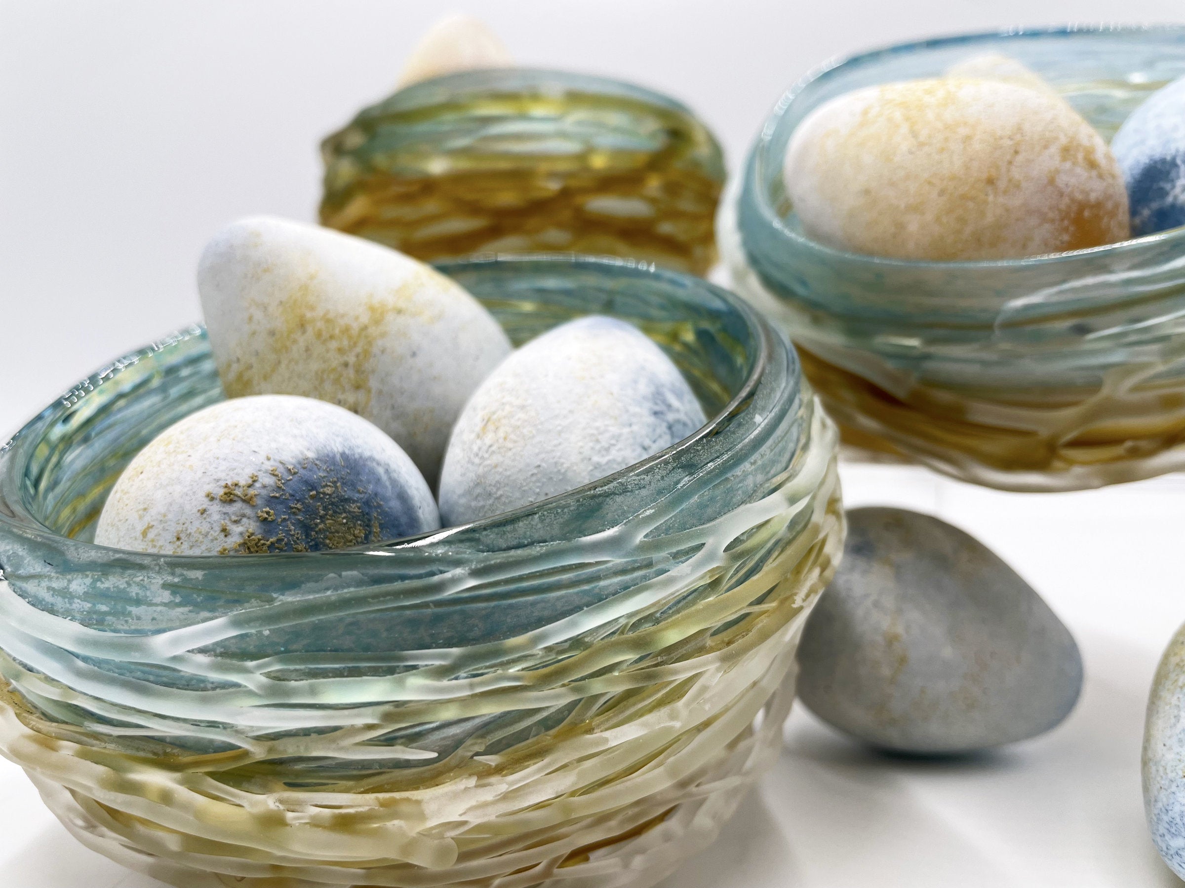 Bird's Nest with 3 Eggs