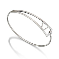 Tri-Shape Bangle Bracelet