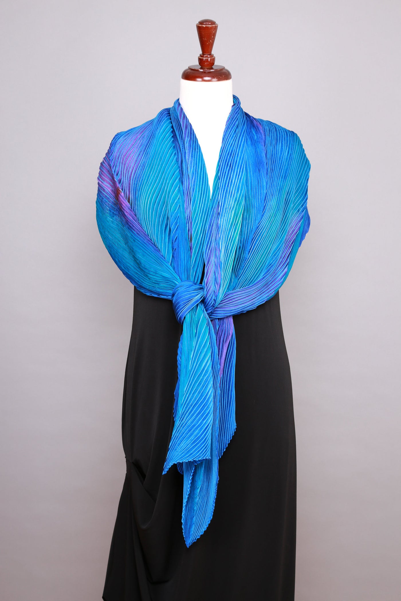 Silk Shibori Shawl