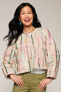 Rainbow Stitch Jacket